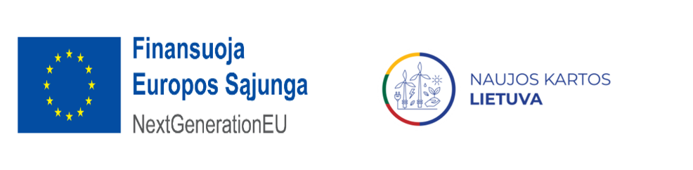 Europos Sąjungos vėliava su tekstu „Bendrai finansuoja Europos Sąjunga“ – žymėjimas projektų, finansuojamų ES lėšomis